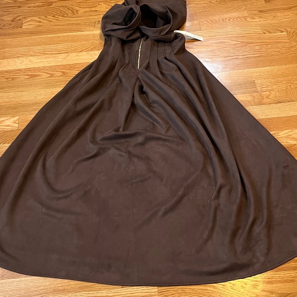 Anthropologie x Exquise The Tobie Faux-Suede Shirt Dress Size Small NWT - Picture 12 of 14